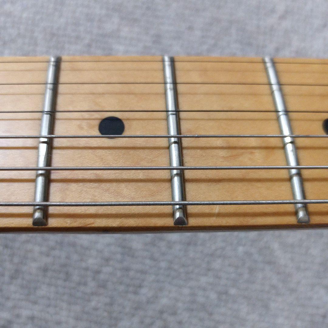 SX エレキギター ストラトタイプ ナチュラルボディー