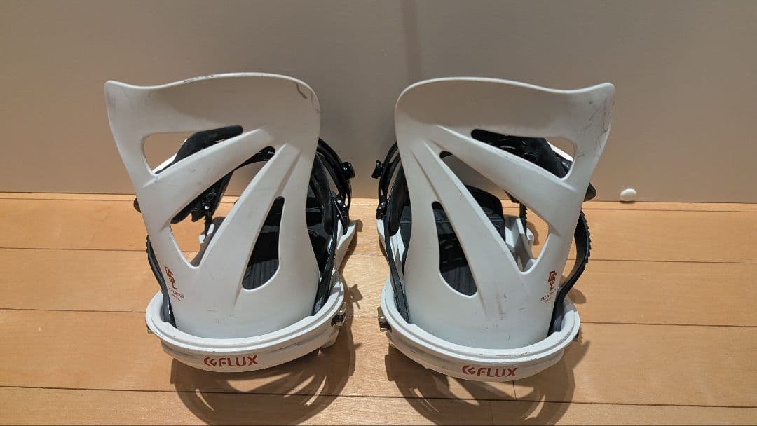 FLUX スノーボード ビンディング ホワイト/ブラック