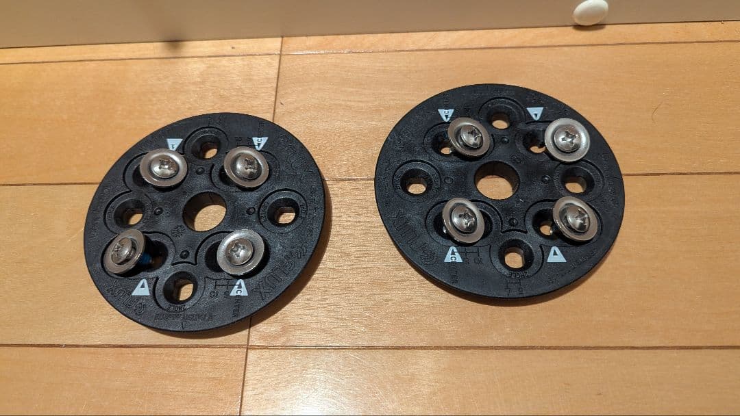 FLUX スノーボード ビンディング ホワイト/ブラック