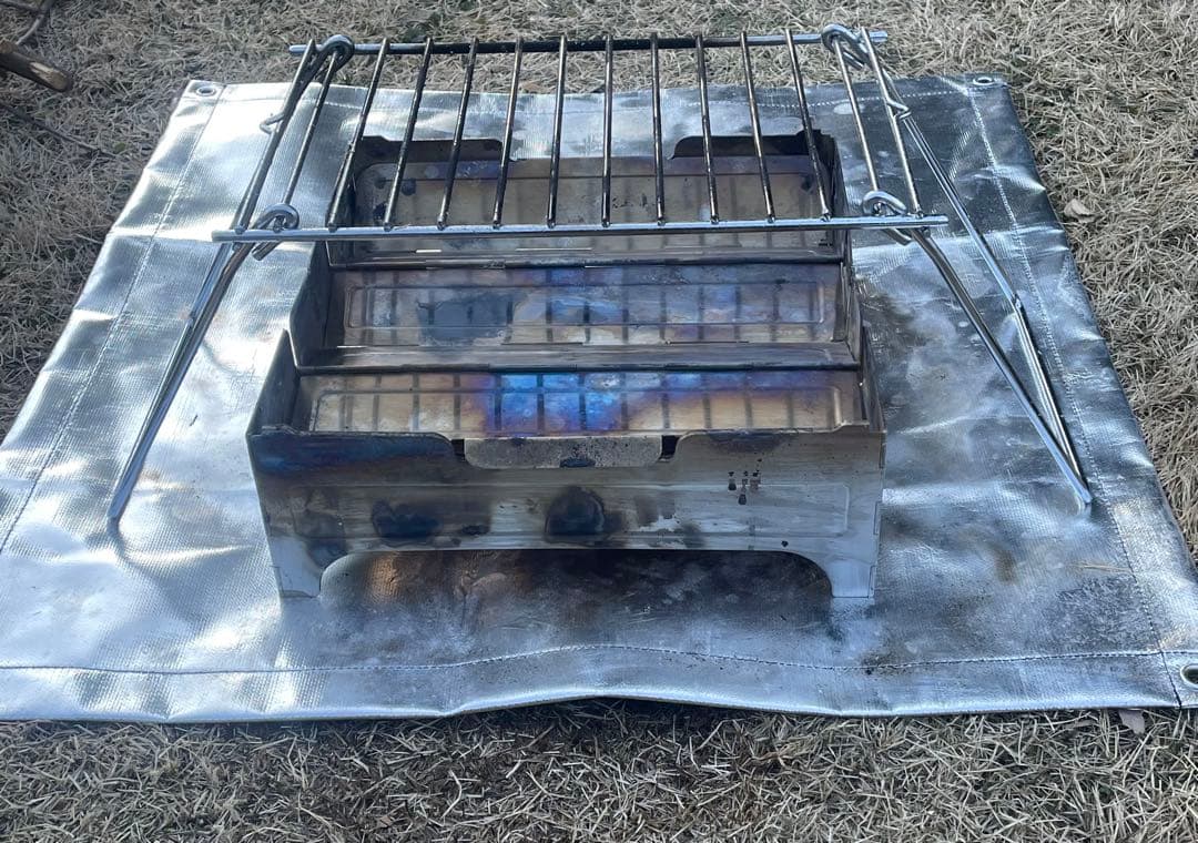 ウルフアンドグリズリー直火フルセット遮熱板調理台ファイアーセーフ焚き火台