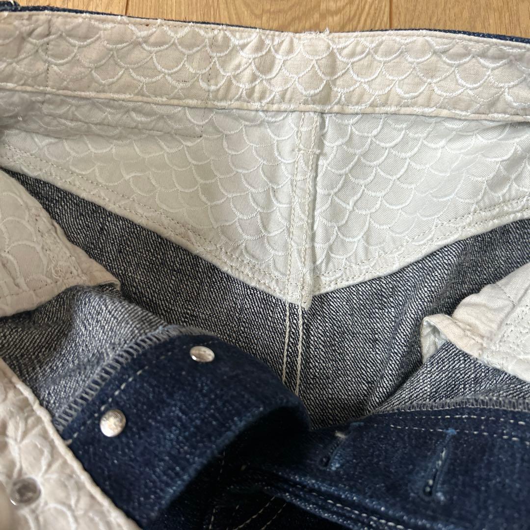 専用ページ　ミナペルホネン　バルーン ワイドデニムパンツ インディゴ