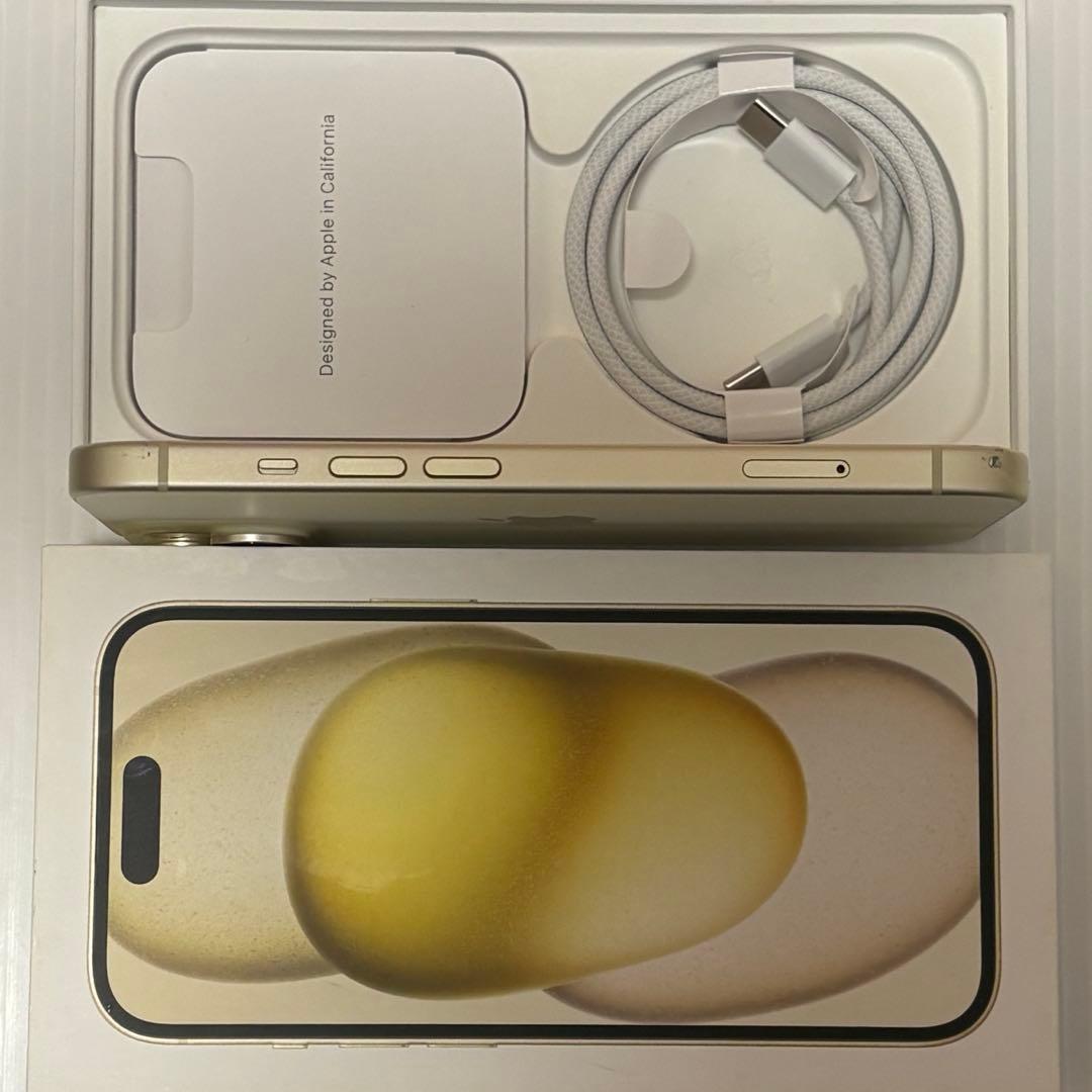 バッテリー最大容量84% iPhone15 128GB SIMフリー 本体