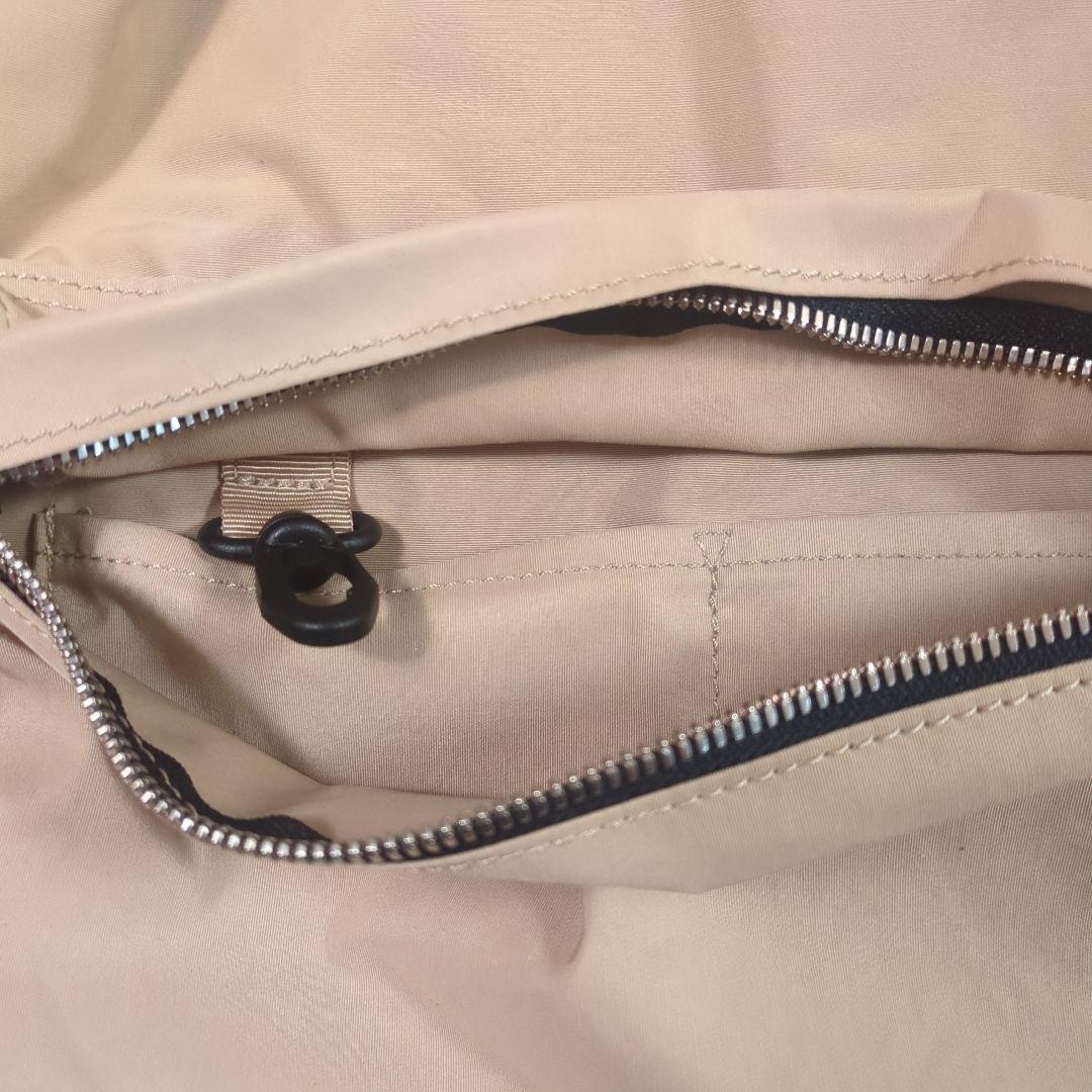 【美品】スタンダードサプライ　ベージュ シンプルリュック