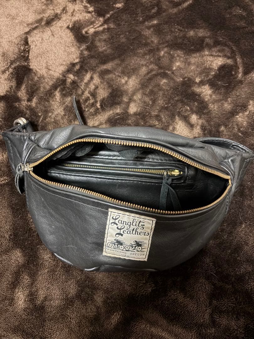 Langlitz Leathers ウエストバック　ラングリッツレザー
