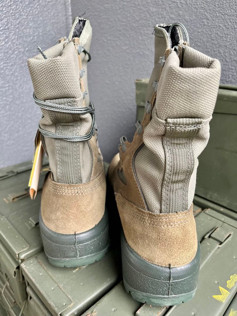 米軍放出新品Belleville コンバットブーツ8.5WF 実物