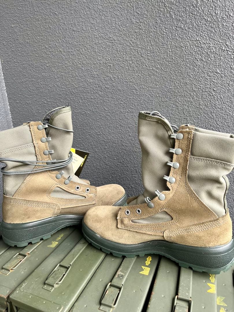 米軍放出新品Belleville コンバットブーツ8.5WF 実物