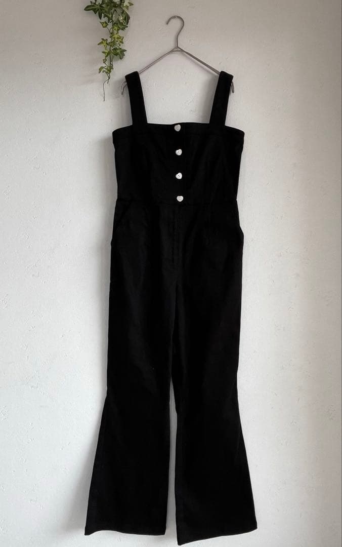 MEER.美品ハートボタンオールインワンHEART BUTTONALLINONE