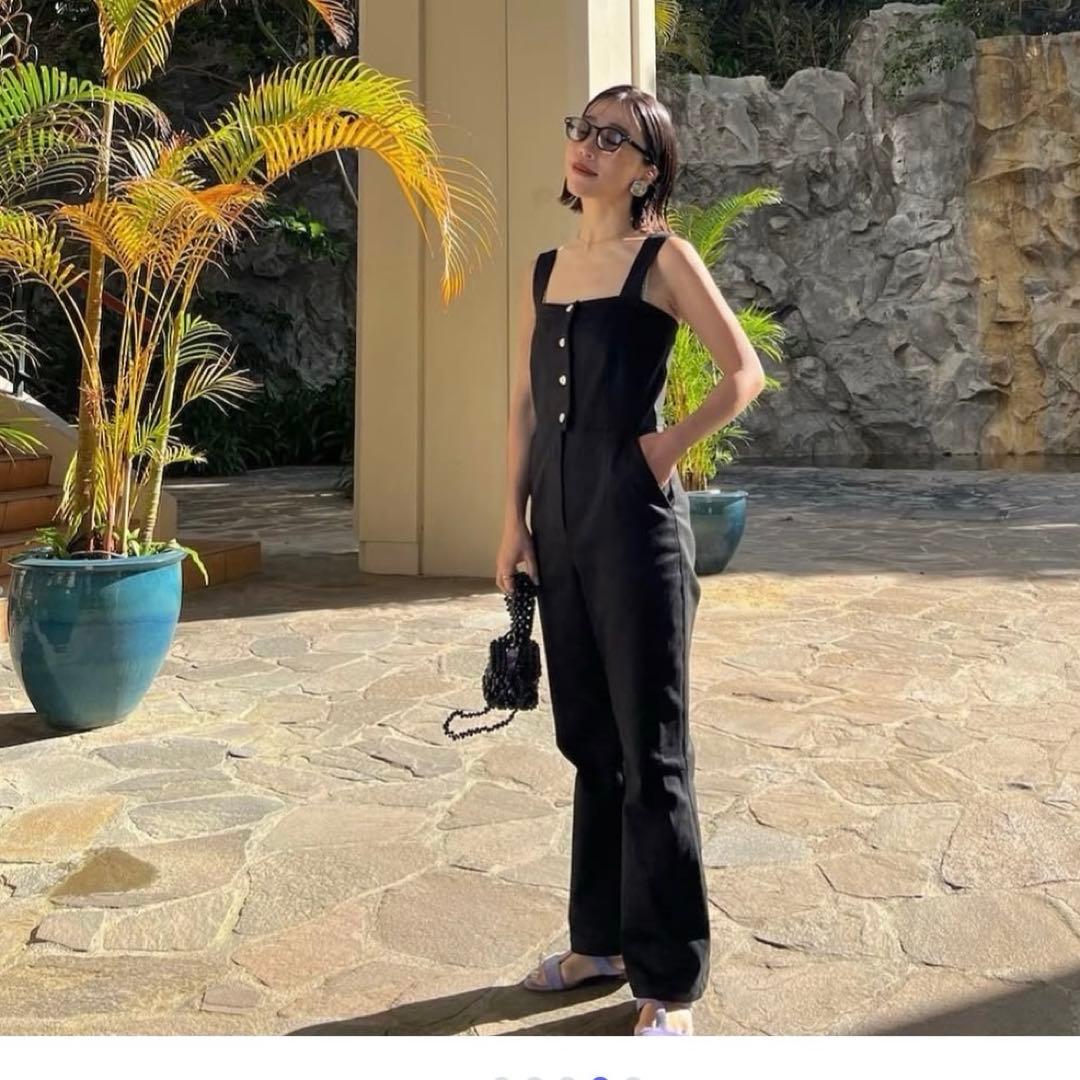 MEER.美品ハートボタンオールインワンHEART BUTTONALLINONE