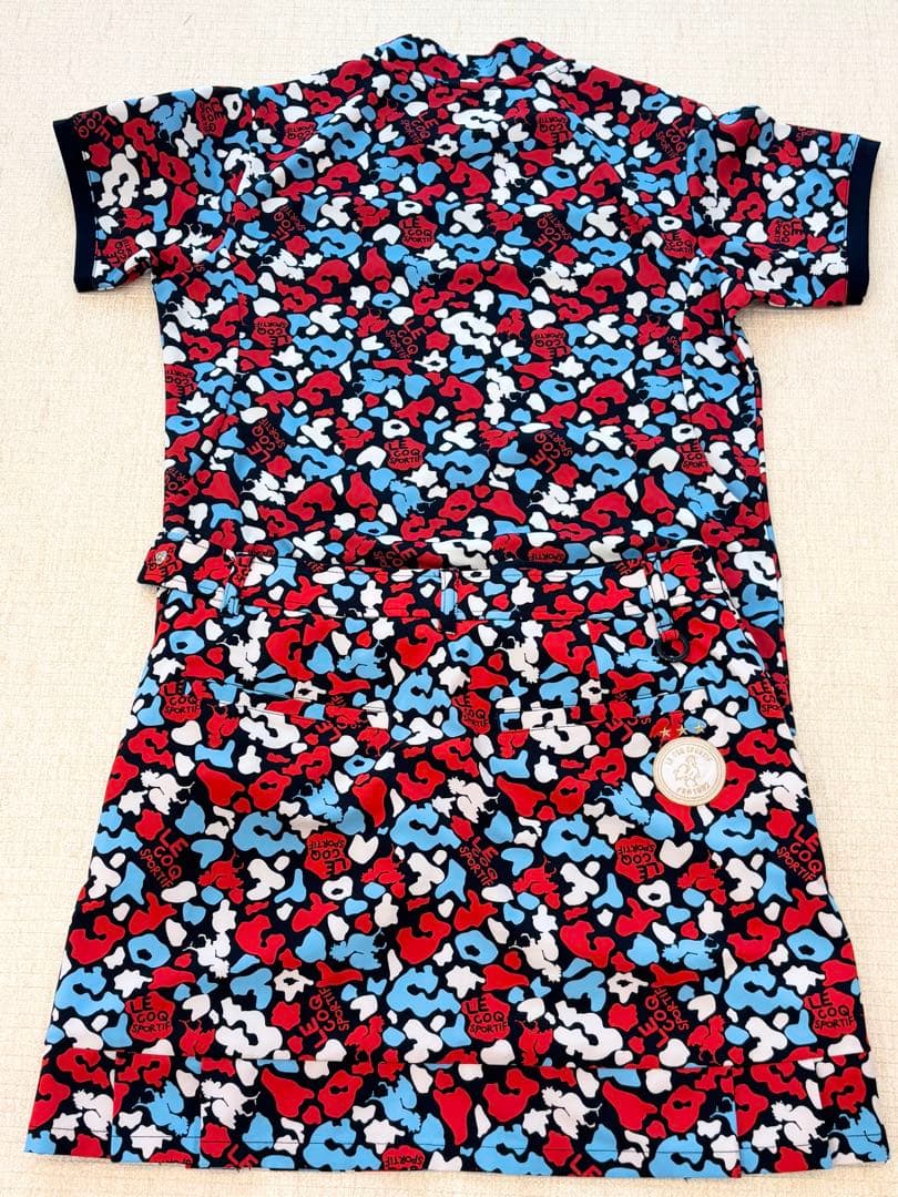 ルコックスポルティフ　レディース　ゴルフ　セットアップ