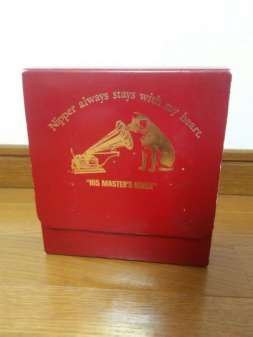 ビクター 犬 陶器像 ガラス像 ブロンズ像 フォーク 箱