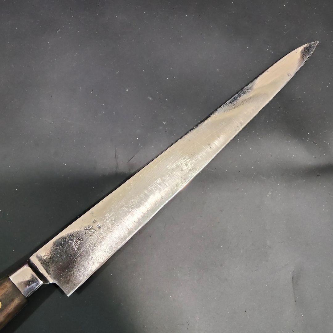 東京杉本 高級炭素鋼 全鋼 ハムスライス (筋引) 2630 30cm 研ぎ済