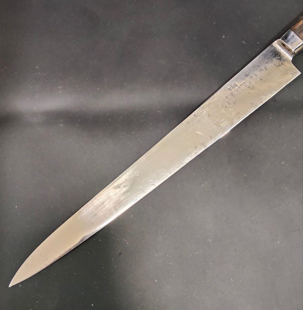 東京杉本 高級炭素鋼 全鋼 ハムスライス (筋引) 2630 30cm 研ぎ済