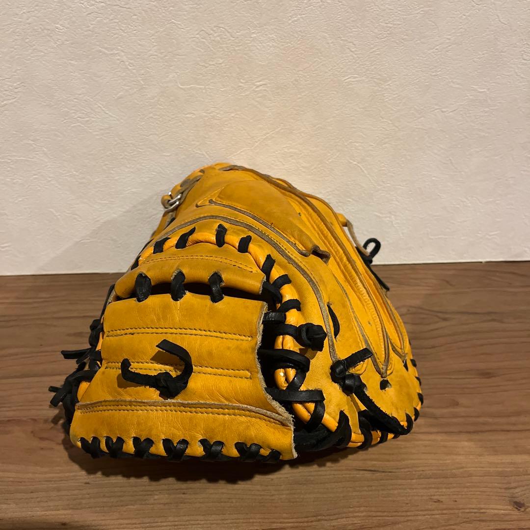 SSK軟式グローブ　イエロー