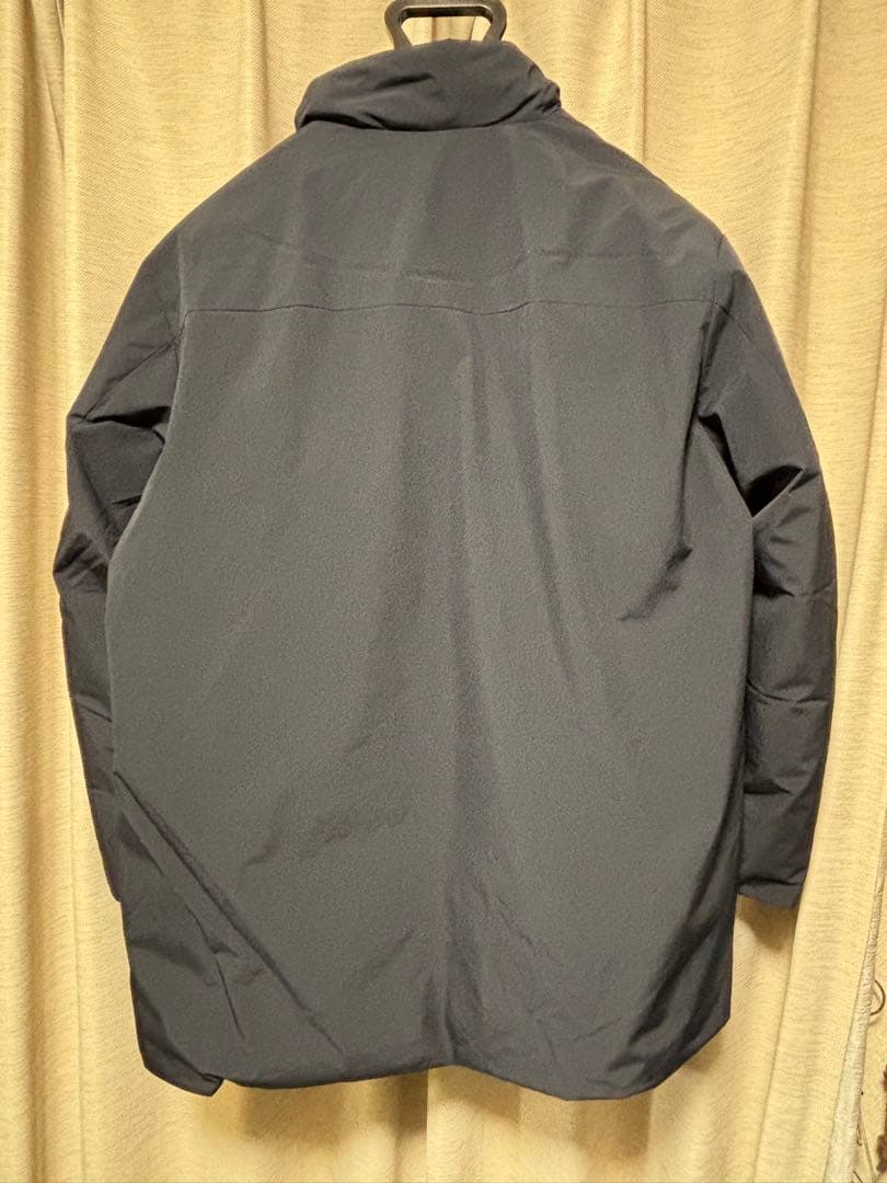 SHIPS any ネイビー ステンカラーダウン　Lサイズ