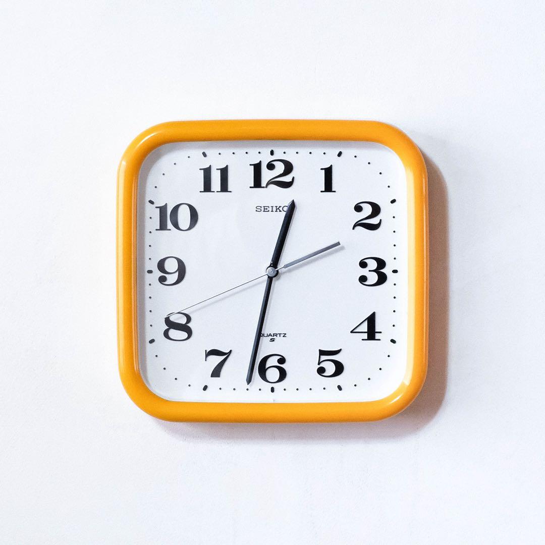 掛け時計　ポストモダン　ミッドセンチュリー　ヴィンテージ　レトロ　SEIKO