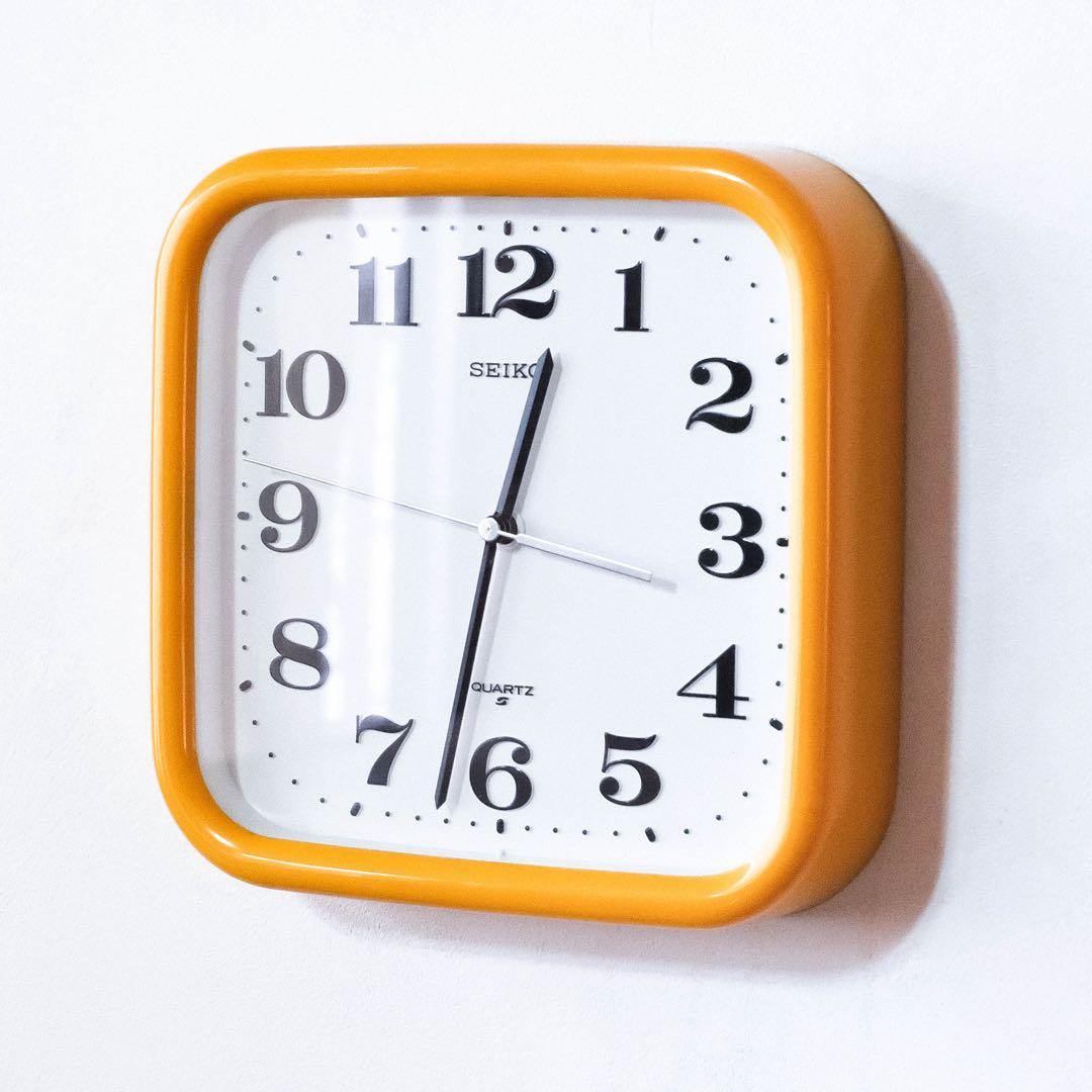 掛け時計　ポストモダン　ミッドセンチュリー　ヴィンテージ　レトロ　SEIKO