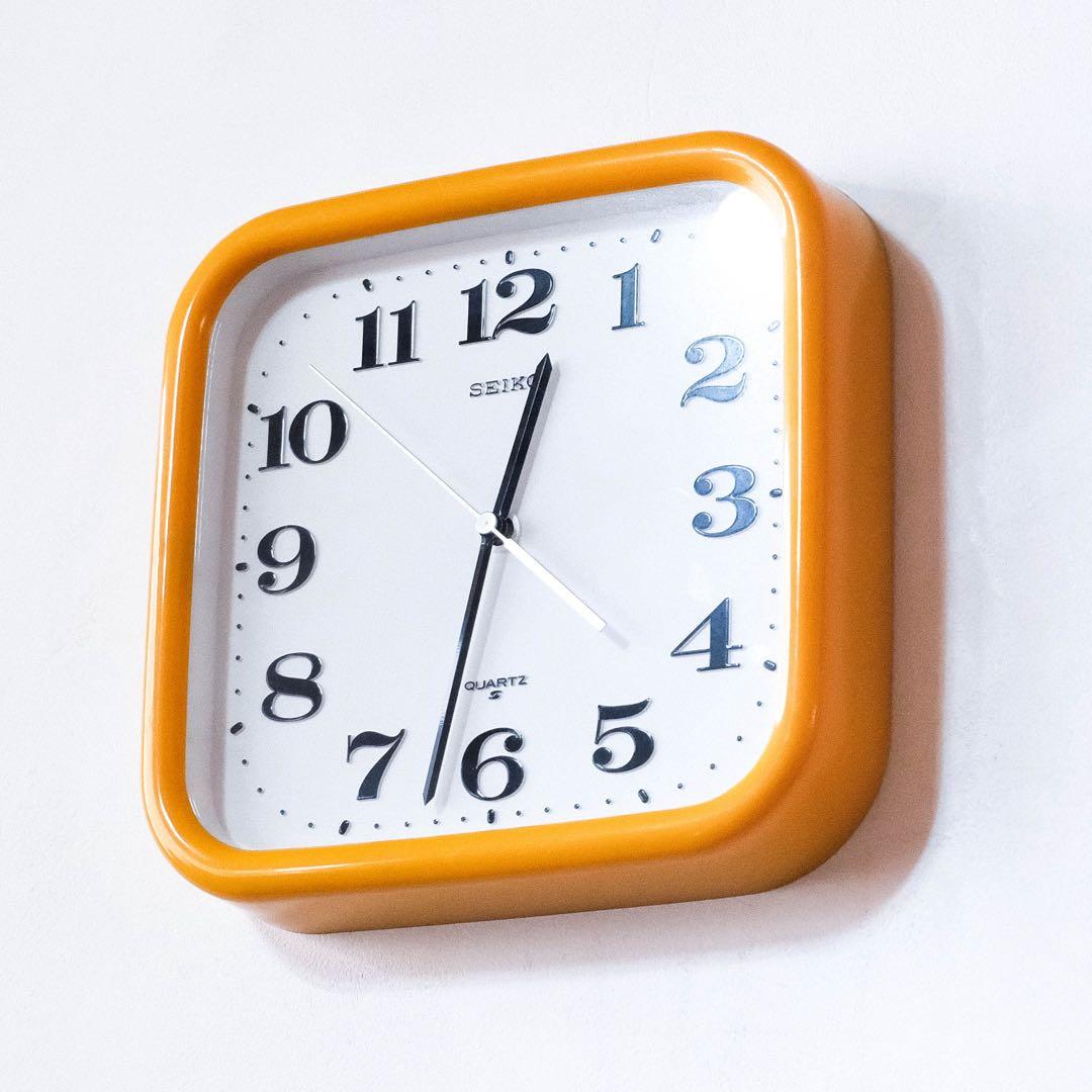 掛け時計　ポストモダン　ミッドセンチュリー　ヴィンテージ　レトロ　SEIKO