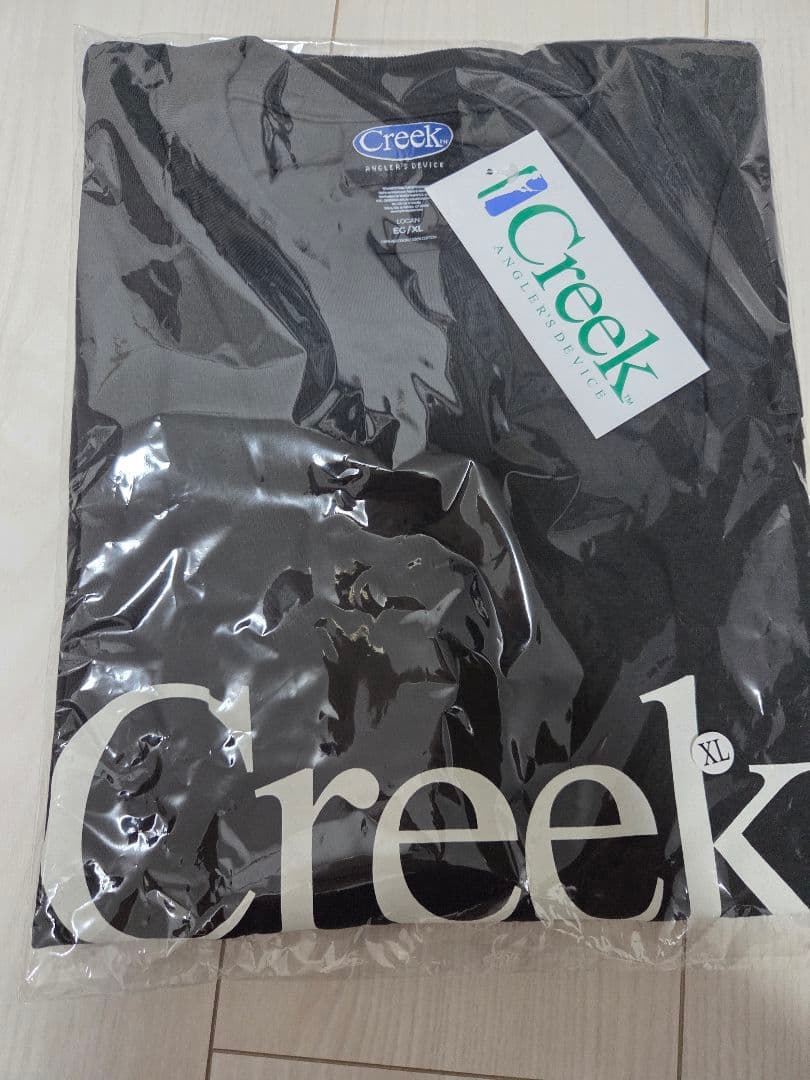 creek angler's device Tシャツ black XL 新品