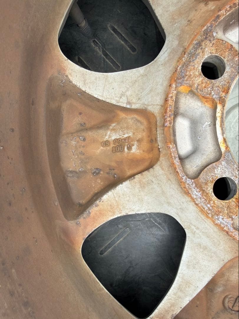 ランクル100 純正アルミホイール BFグッドリッチ MTタイヤ付 4本セット