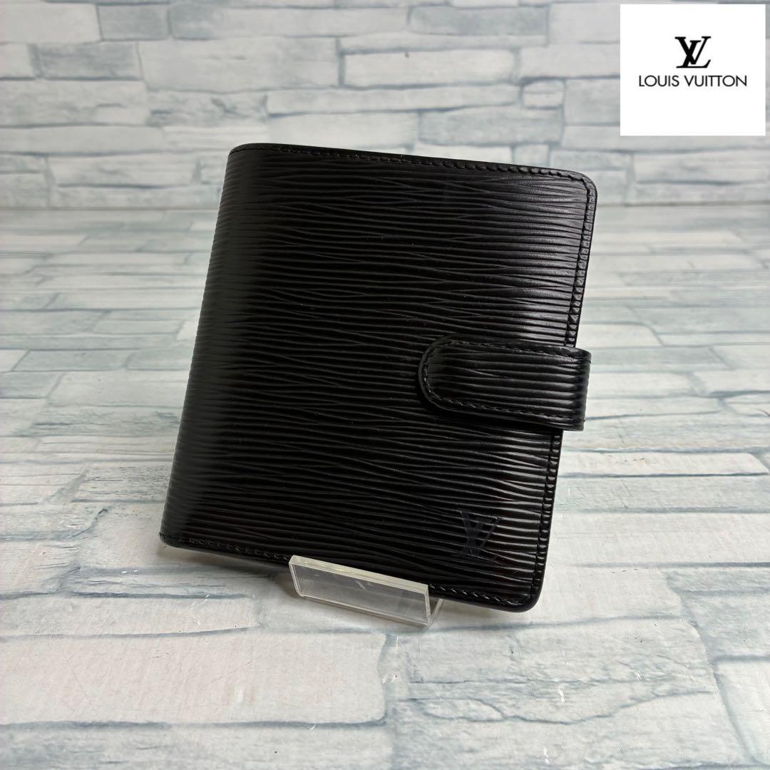 極美品　50 LOUIS VUITTON ルイヴィトン　エピ　折り財布　et4