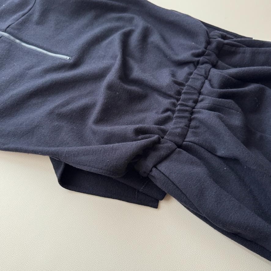 Demi-Luxe BEAMS AK+1 ジップアップ オールインワン M　紺