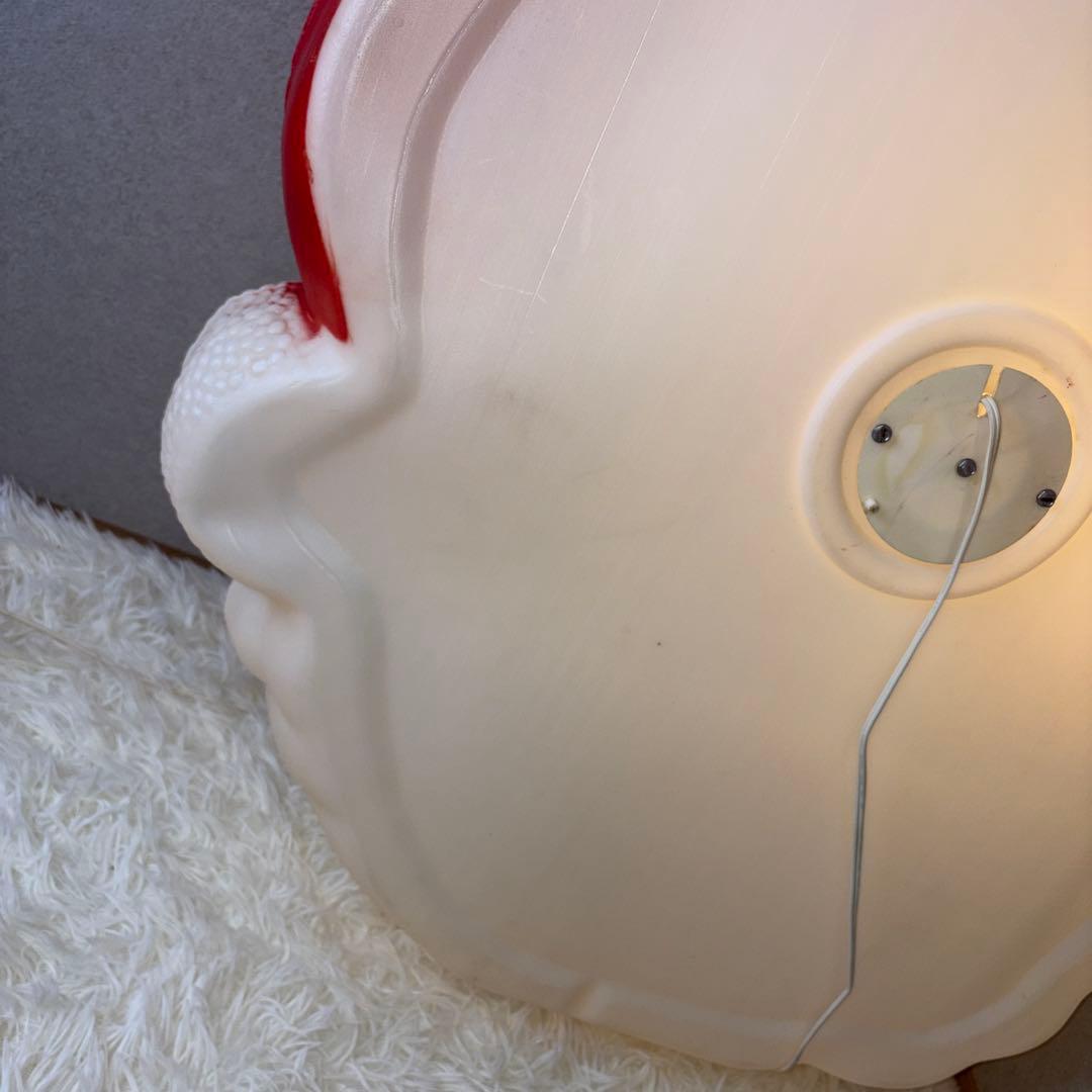 超特大 Empire サンタ フェイス ライト サンタクロース オブジェ