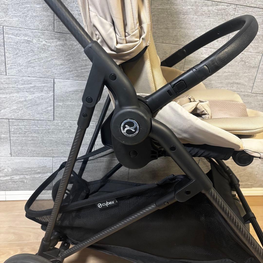 サイベックス　メリオカーボン　シーシェルベージュ　ベビーカー