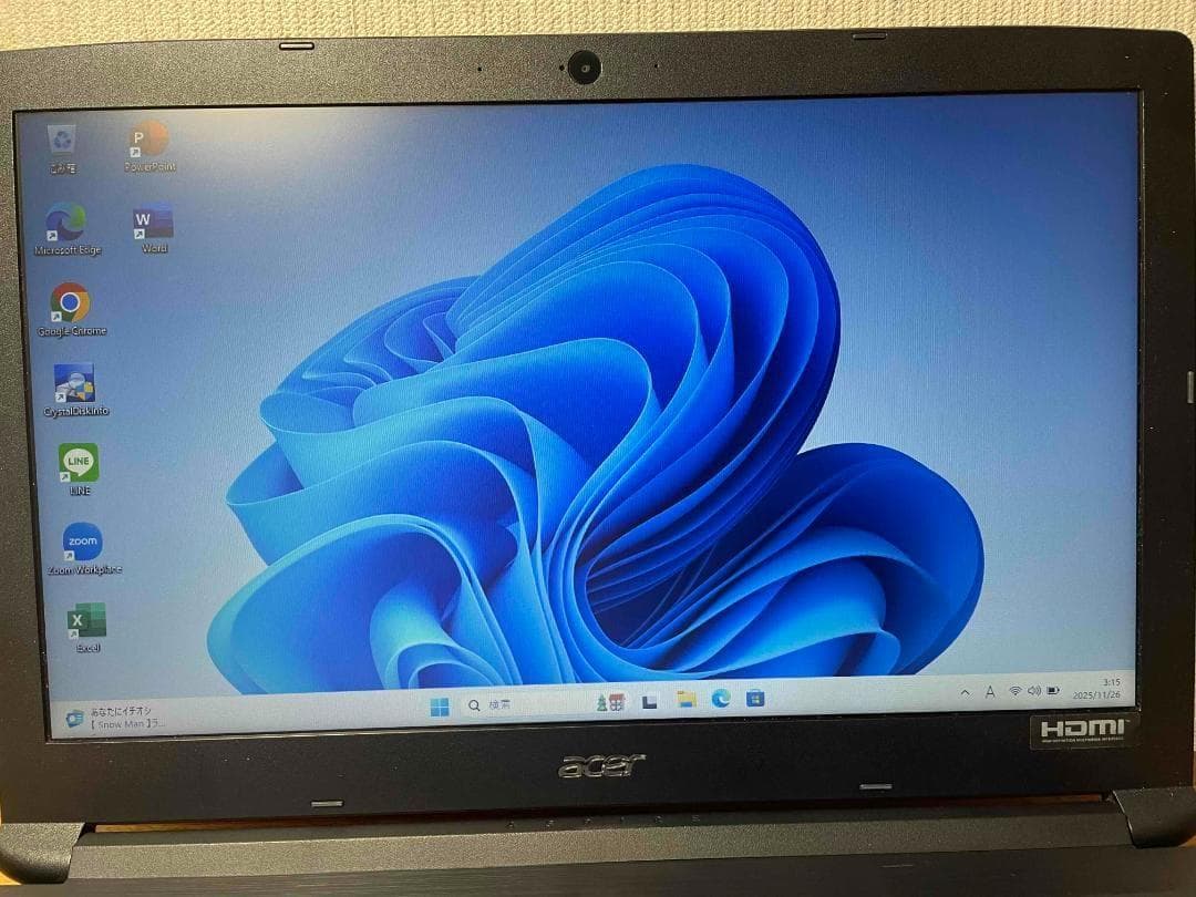 Win11 Office搭載 メモリ8GB SSD256GB HDD1TB