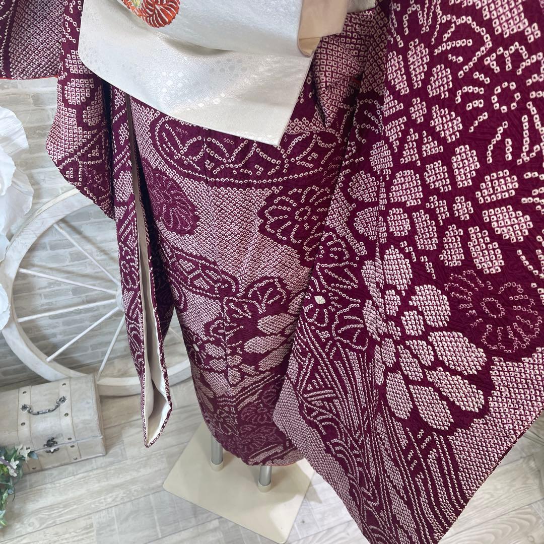 バターサンド大好き★絞り振袖★名古屋帯セット