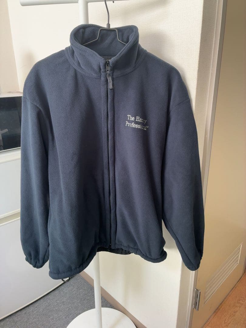 ennoy エンノイ　POLARTEC フリース　ジャケット　ネイビー　24aw