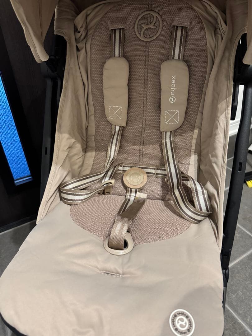 豪華6点セットリベルCybex LIBELLE 2024年ベビーカー ベージュ