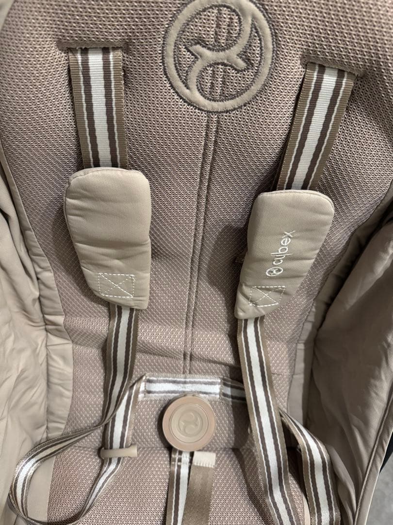 豪華6点セットリベルCybex LIBELLE 2024年ベビーカー ベージュ