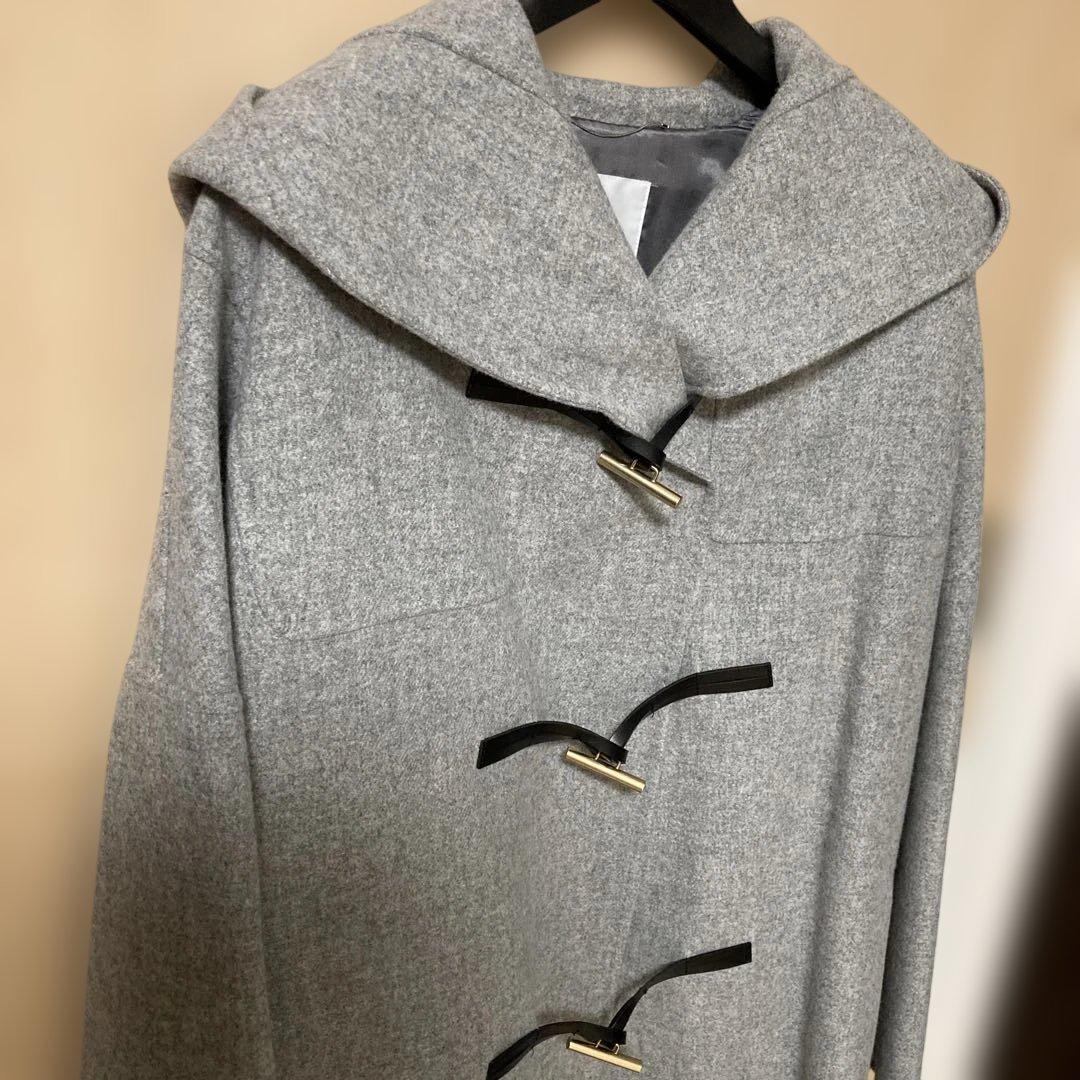 未使用★ebure★エブール　ウールダッフルコート　サイズ36