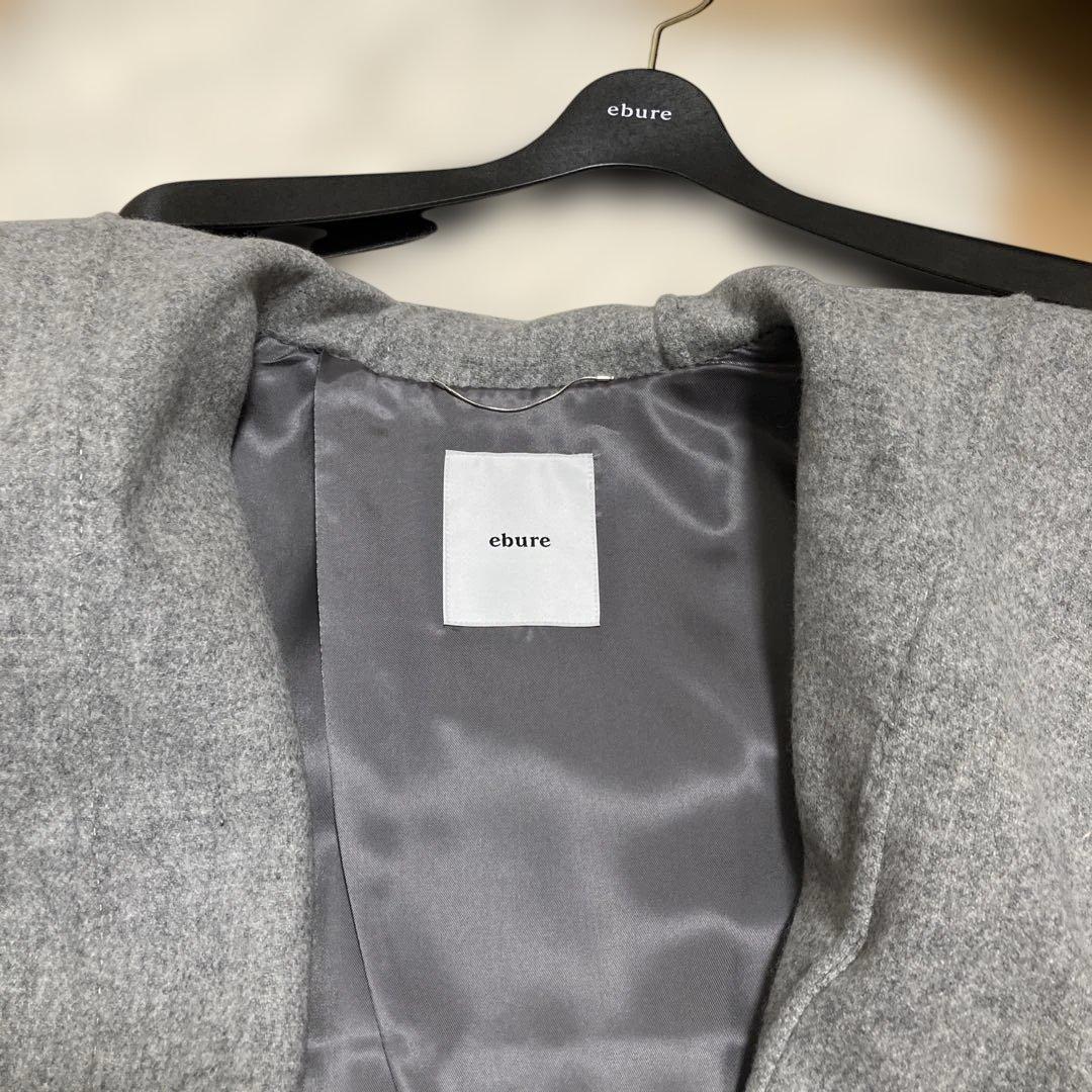 未使用★ebure★エブール　ウールダッフルコート　サイズ36