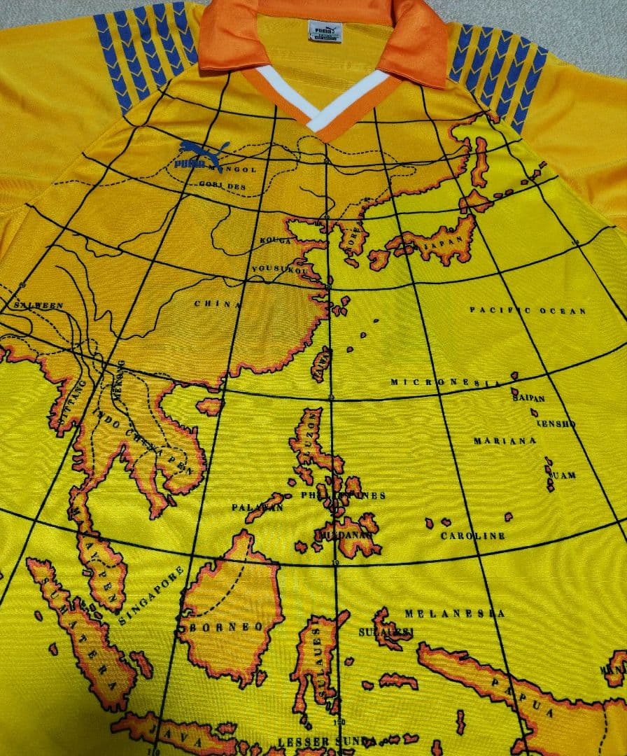 90s PUMA プーマ 1992-1996 清水エスパルス 長袖ユニフォーム