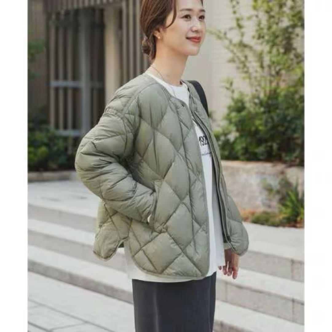 アーバンリサーチドアーズ ライトダウンキルトショートブルゾン　M ほぼ新品❣️