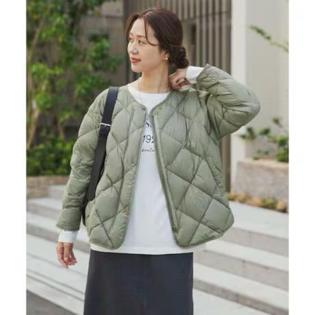 アーバンリサーチドアーズ ライトダウンキルトショートブルゾン　M ほぼ新品❣️