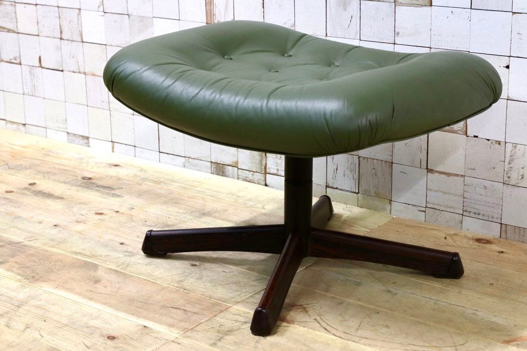 GMHH474○GOTE Mobler 北欧 スウェーデン 本革 レザー オッ