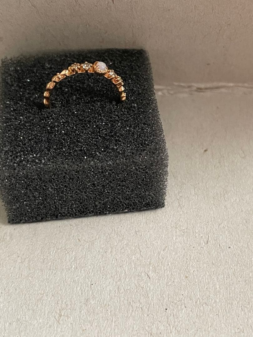 【箱無し】NOJESS K10 ストーン付きピンキーリング　限定値下げ中