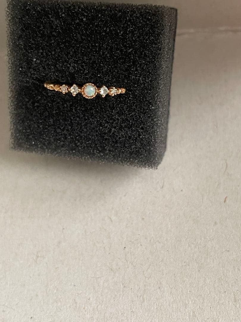 【箱無し】NOJESS K10 ストーン付きピンキーリング　限定値下げ中