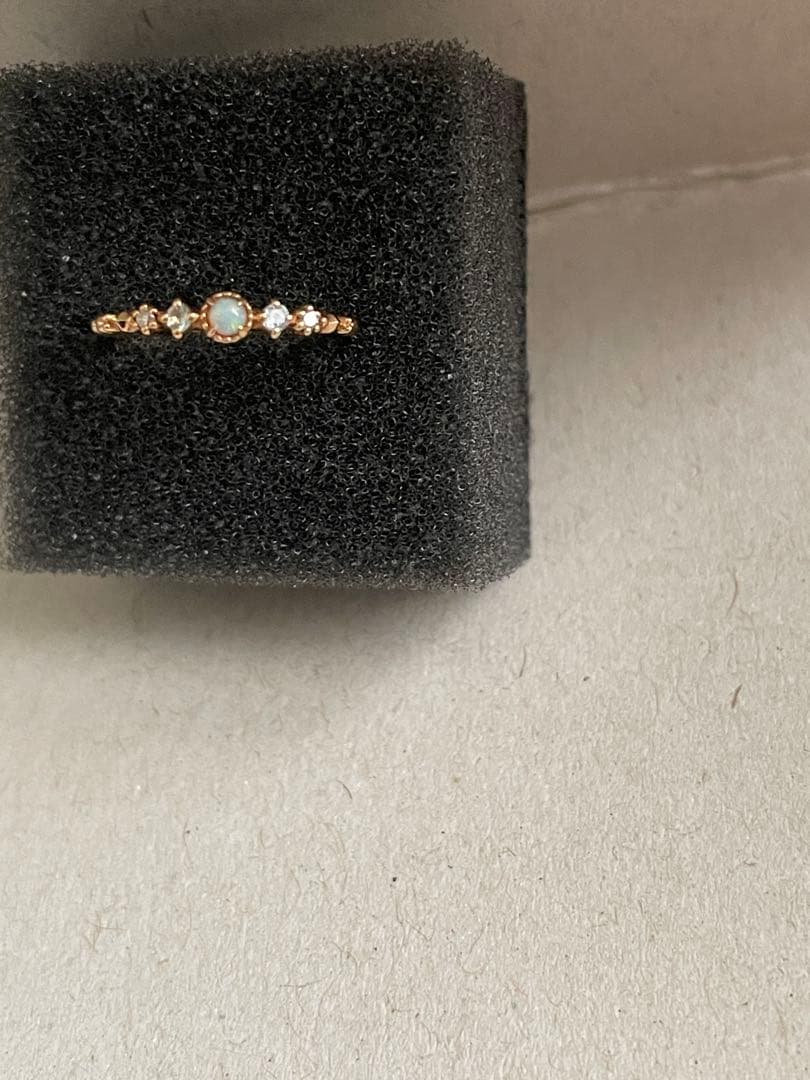 【箱無し】NOJESS K10 ストーン付きピンキーリング　限定値下げ中