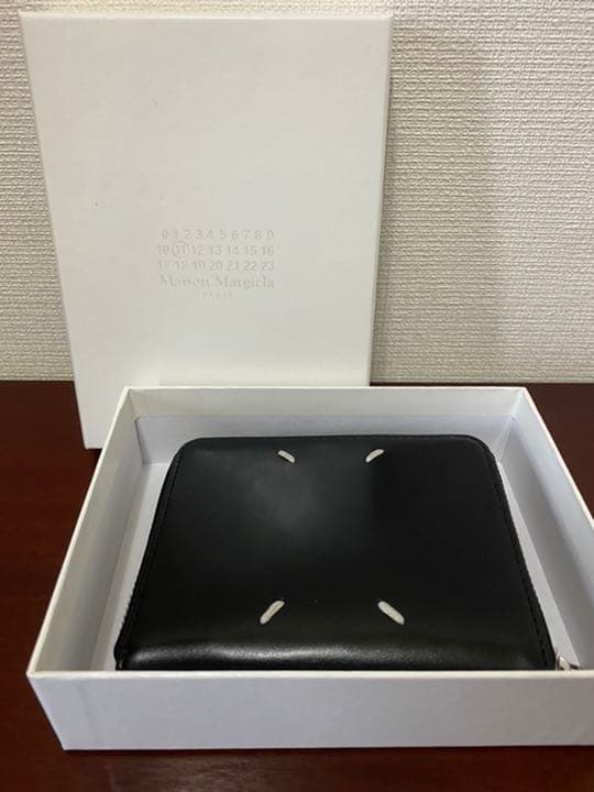 Maison Margiel WHステッチ×ジップアラウンドウォレット早い者勝ち