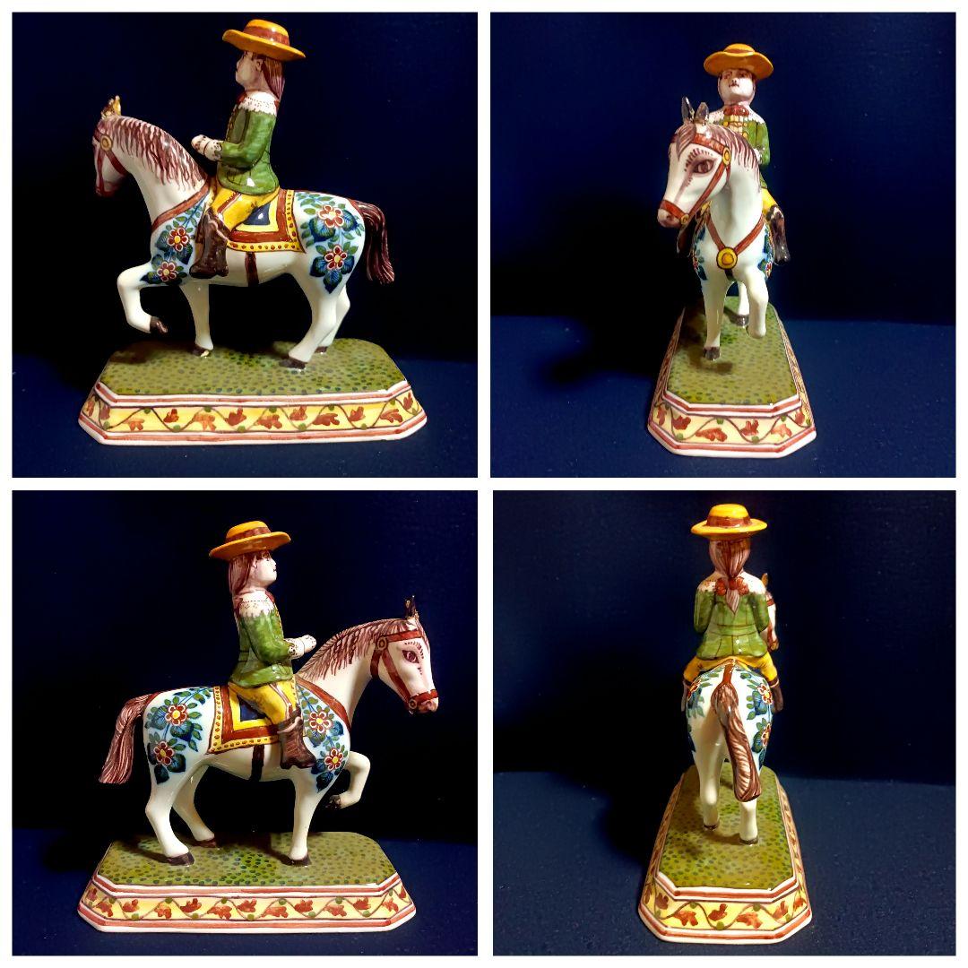 【希少】MAKKUM マッカム 陶器人形 フィギュリン 手描き オランダ製