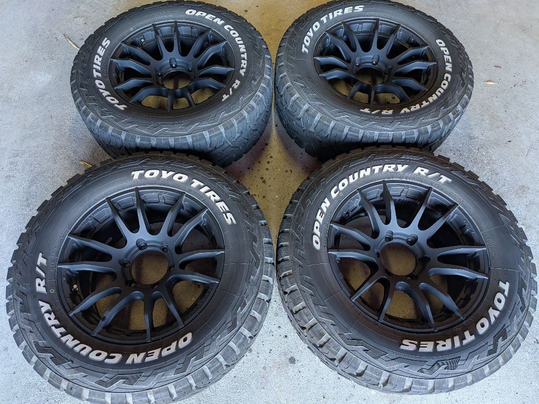 RAYS 57XR-X　265/65R17 トーヨータイヤ　オープンカントリー