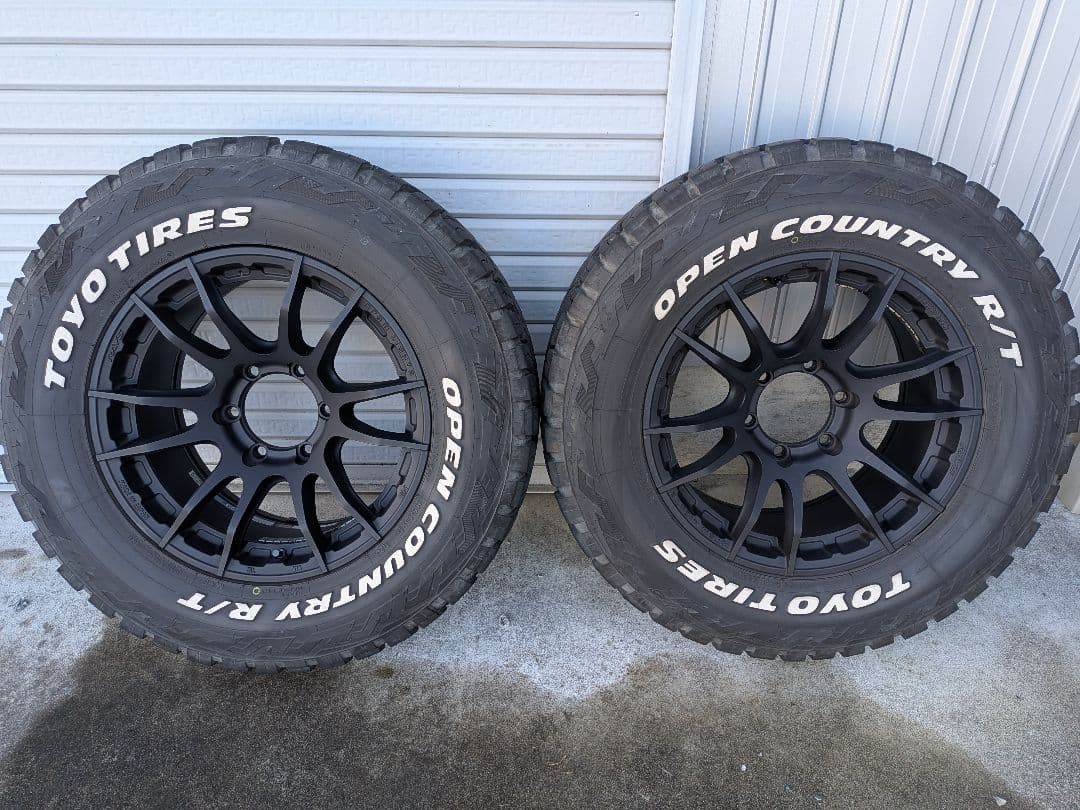 RAYS 57XR-X　265/65R17 トーヨータイヤ　オープンカントリー