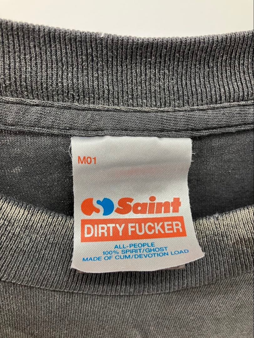 トップス SAINT Mxxxxxx SS TEE/SAINT MASK/BLACK