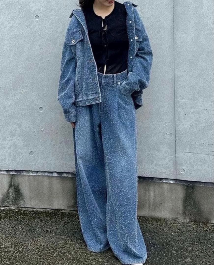 cygne ファンシーデニムパンツ Ruy サイズ0