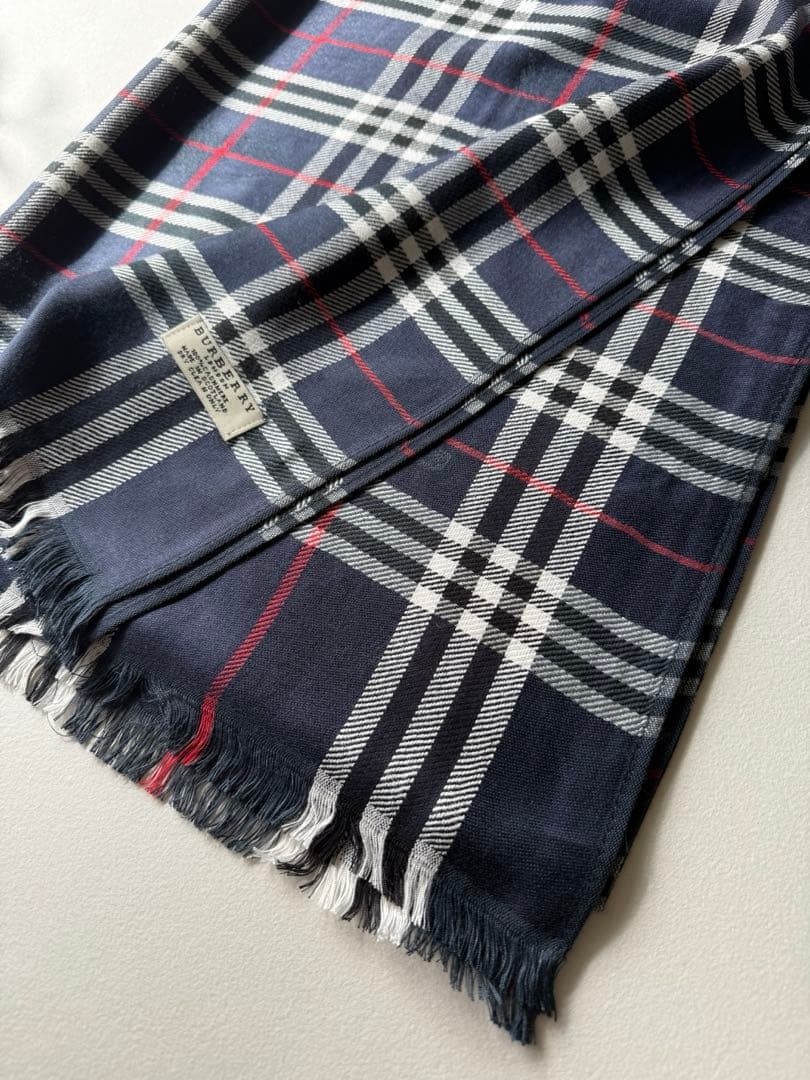 BURBERRY 薄手 カシミヤ ストール