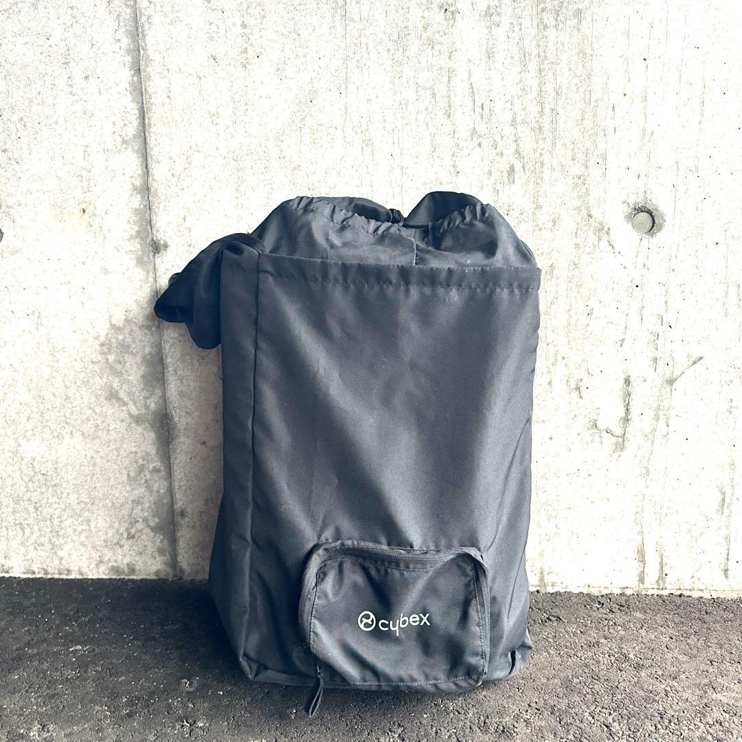機内必須バッグ、箱付きベビーカー(Cybex Libelle)