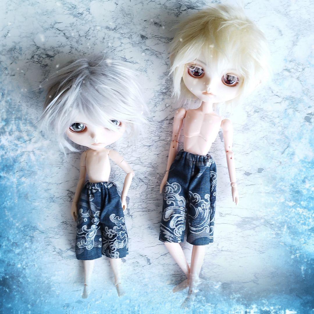 確認用　オビツ２７　着物　男の子　アイシードール　ハンドメイド　アウトフィット